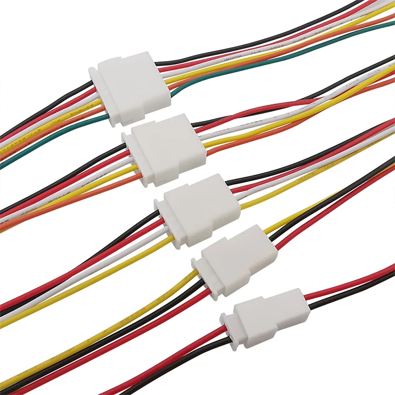 6 штифтов коннектор Мужской Женский Разъем XH штепсельная вилка JST разъем XH 2,54 мм разъем провода 26AWG кабель