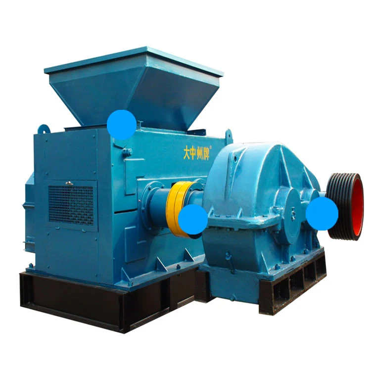 Coal briquette extruder machine
