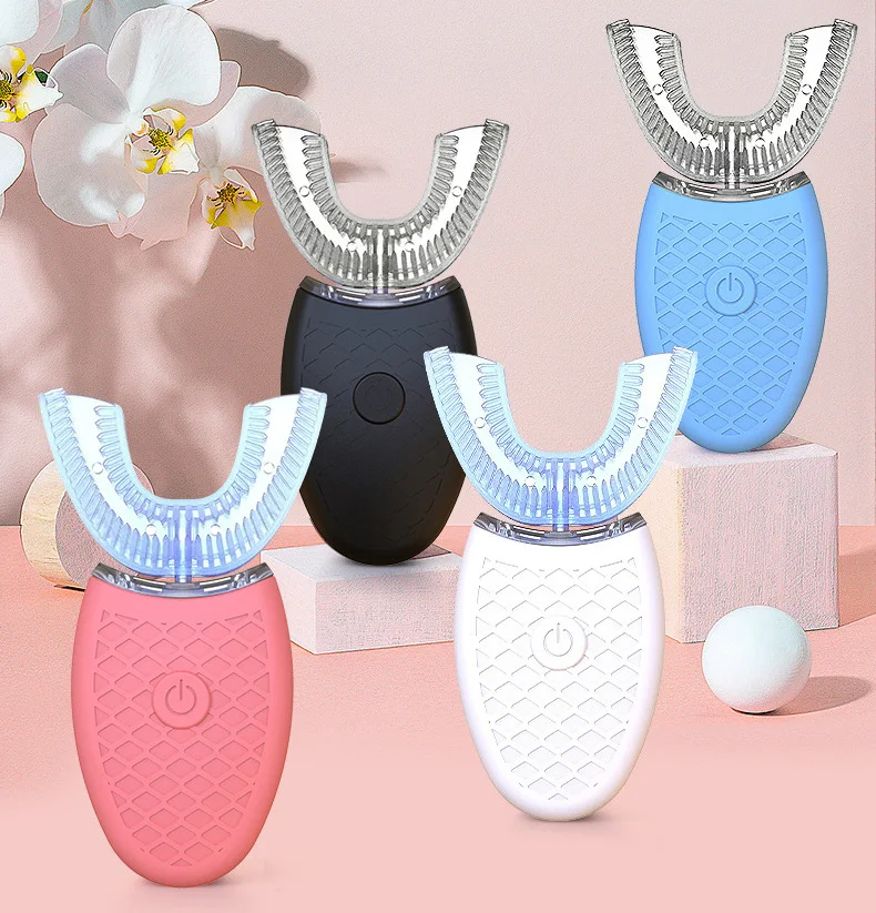 Portable Rechargeable Electric Toothbrush for Children USB Powered Sonic Type with Soft Bristles Waterproof Feature Travel Use