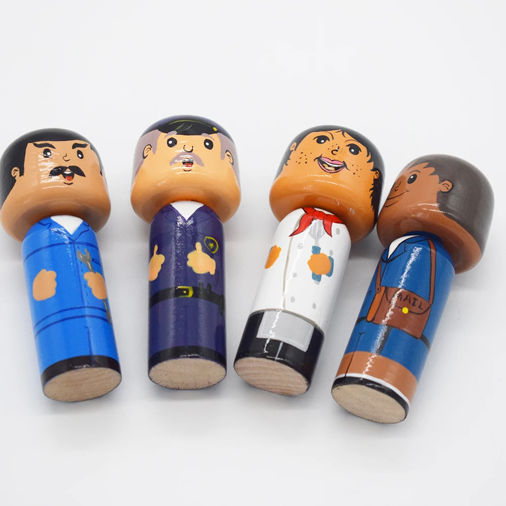 customized wooden dolls