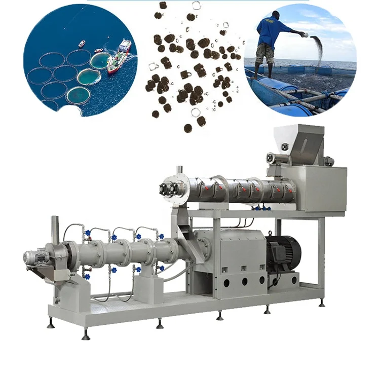 200-300kg/h Animal Feed Extruder Machine Pet Food Extruding Machine making machine