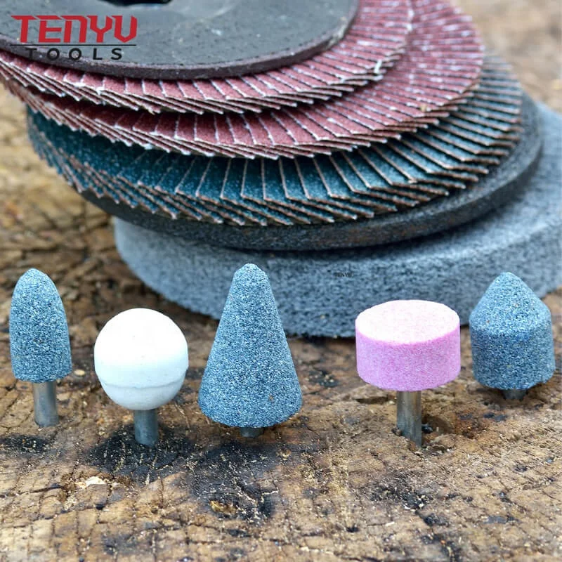 Abrasive Mounted Stone Rotary Tool Grinding Wheels Bit Set For Dremel