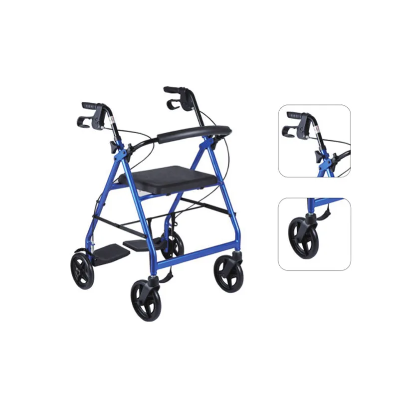 Proper Price Portable Walker Adjustable Height Frame Adjustable Walker