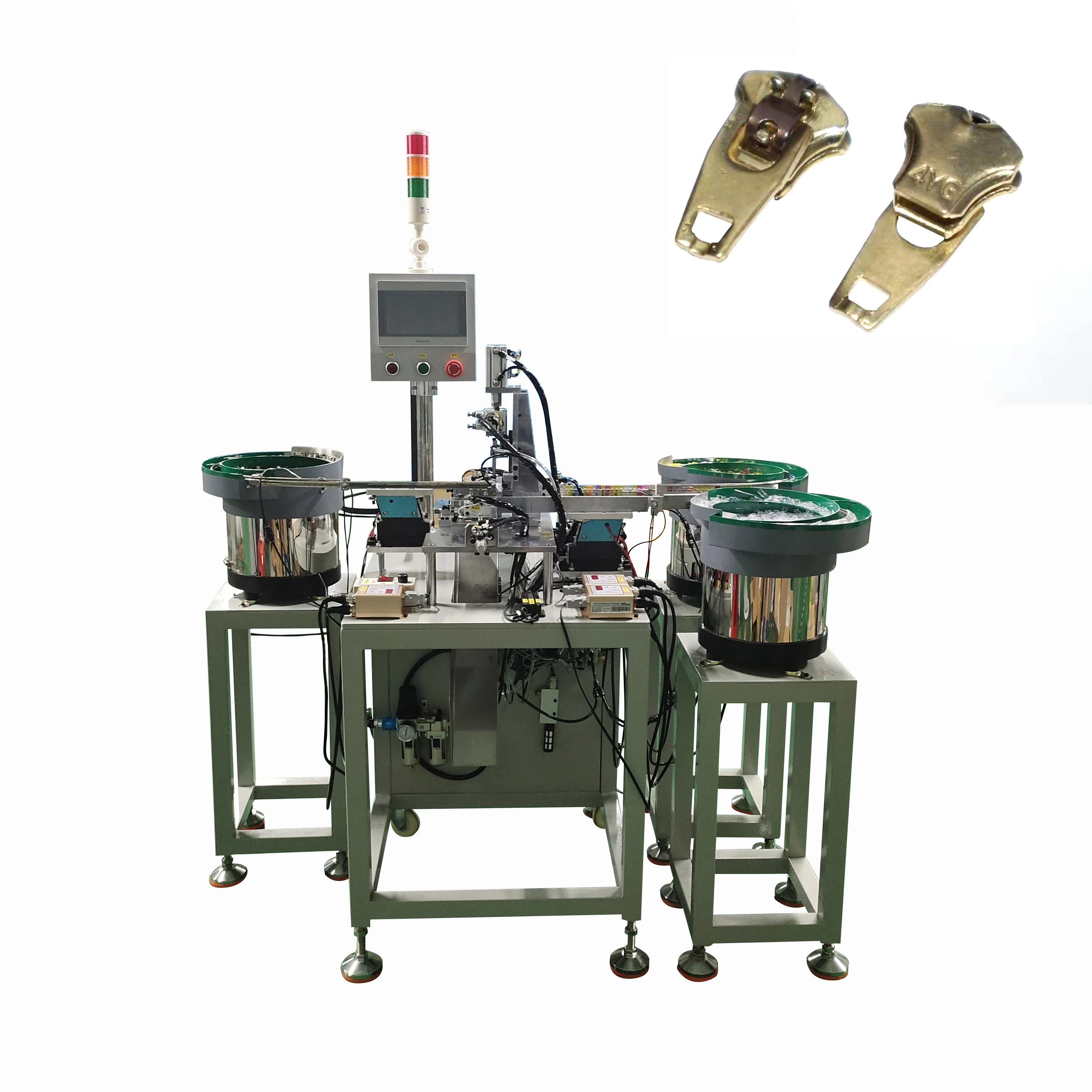 zipper fastener assembly making machine