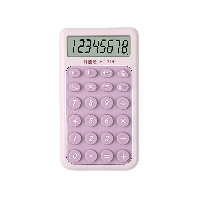Wholesale Toast Mini Calculator LCD Display Calculator Student Supplies Learning Stationery Mini Electronic Gift Calculator