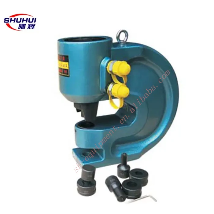 CH-70/80 hydraulic hole puncher 50t round hole punch 16mm-20mm hydraulic hole punching machine