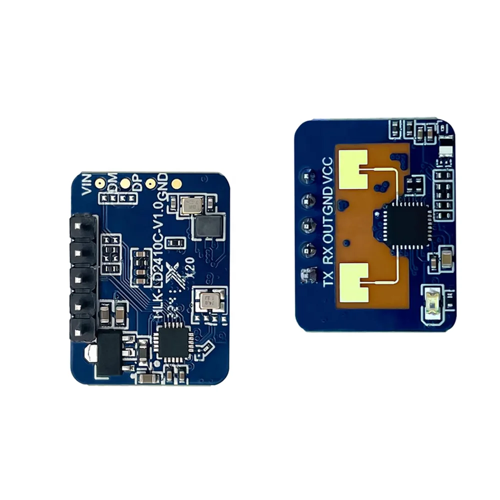 Hot Hi-Link High Sensitivity LD2410C 24GHz mmWave Human Presence Status Sensing Radar Sensor Module HLK-LD2410C