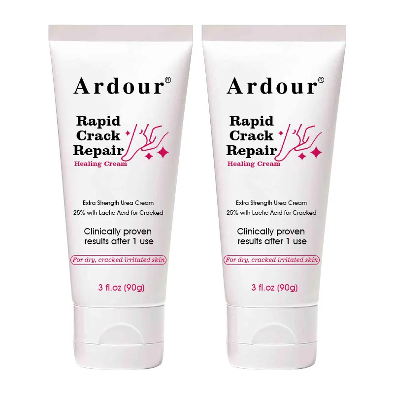 Oem FOOT PRODUCT Urea with Lactic Acid for Cracked Heel Treatment Callus Remover Scars Skin Barrier Repair foot cream
