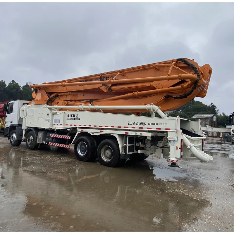 Used CONCRETE PUMPS CIFA 50m 52m ACTROS 4141 Chassis Refurbished Concrete pump truck for sale