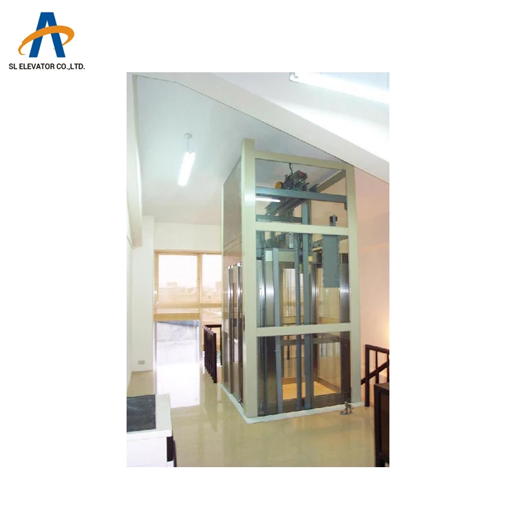 Three side opening sightseeing elevators panoramic glass lift new design elevator
