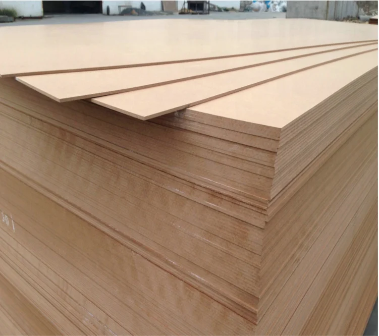 Wholesale Wood Fence Panels 18Mm wood water resistant waterproof melamine Mdf Board price