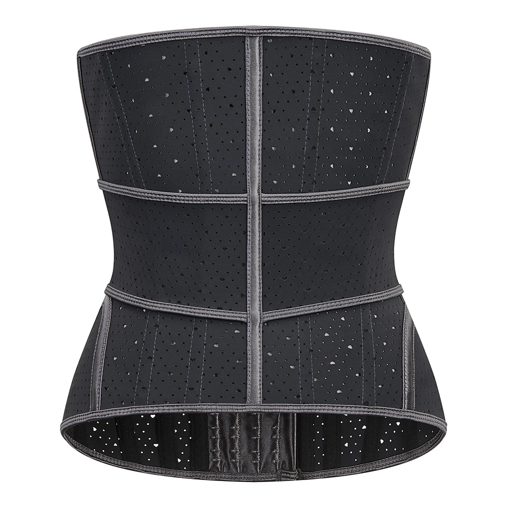 Custom logo High Quality Body Shaper Weight Loss Slimming Shapewear Latex 25 Steel Bone Waist Trainer Corset Cincher