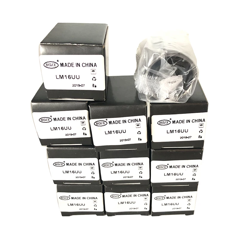 HGJX China Bearing Company OEM LM16UU Linear Bearing Matched bearings