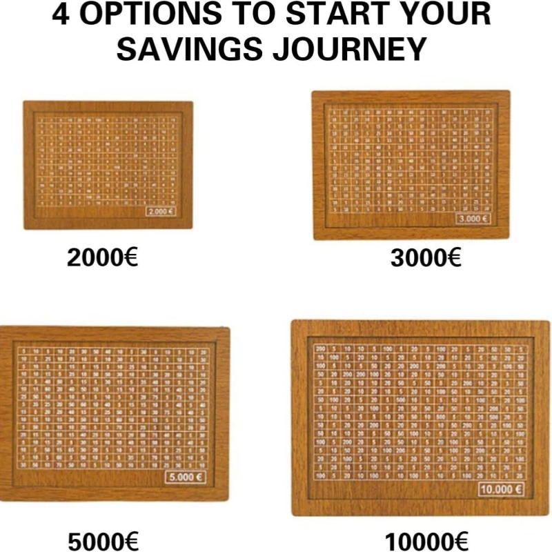 Good Habit Cash Coin Retro Money Savings Box with Counter Money Saver Wooden Money Box Piggy Bank for Kids