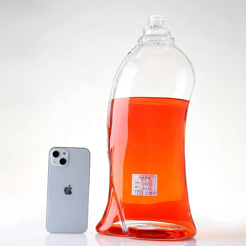 Wholesale 200ml to 750ml round beverage glass bottle soda water soda water mineral water lemonade syrup bottle