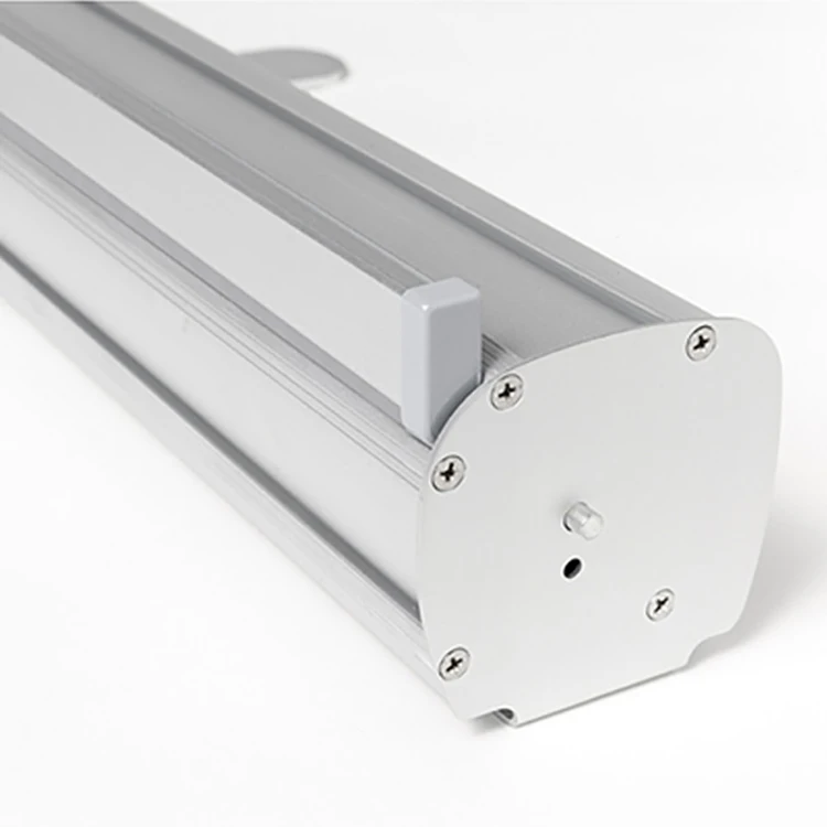 85*200 Retractable Vertical Banner Aluminium Roll Up Banner Stand Advertise Display Custom Digital Printing