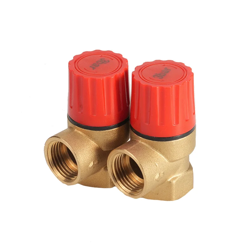 CW617N HPB57-3 Brass Pneumatic Safety Relief Valve for Steam Boiler Gas Application General Type