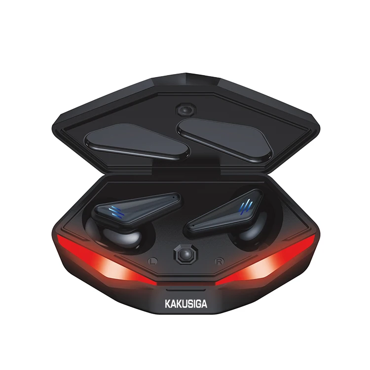 KAKUSIGA alibaba top seller wireless bt 5.0 in ear touch control stereo 3d gaming sport earbuds earphone
