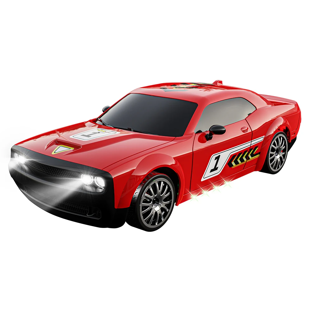 Cheap 2.4g race car 1/20 scale mini 4wd drift car strong grip conquer all terrain vehicle 30m radio control brush motor car