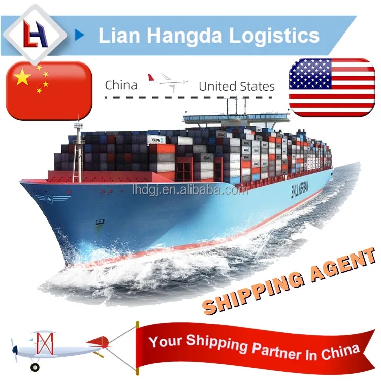 Cargo To ONT8/LAX9 Amazon Warehouse USA Sea Freight LCL Logistics Shipping Delivery Agent From China DDP DDU Container Shipment