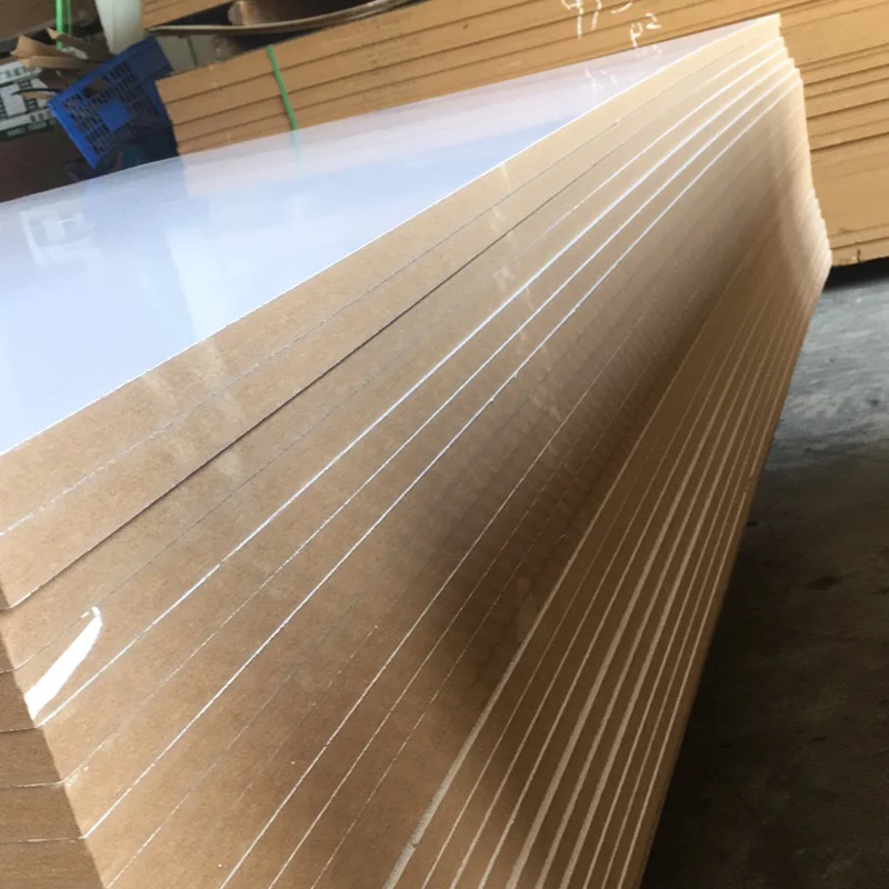 Manufacture White Melamine MDF Double-side surfaced melamine wood sheet Fibreboard