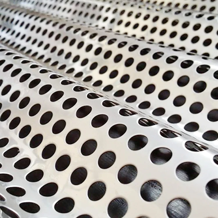 High quality stainless steel 1.5mm hexagonal perforated metal sheet / perforated metal mesh plate