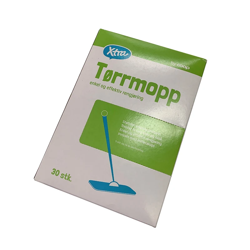 Disposable Non Woven Floor Mop Pads Replacement Cleaning Mop Pad Disposable Microfiber Mop Pad