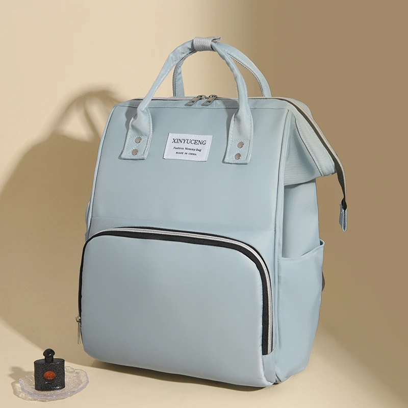 mummy bag backpack multi-functional large capacity baby bag out portable waterproof rucksack wholesale 737