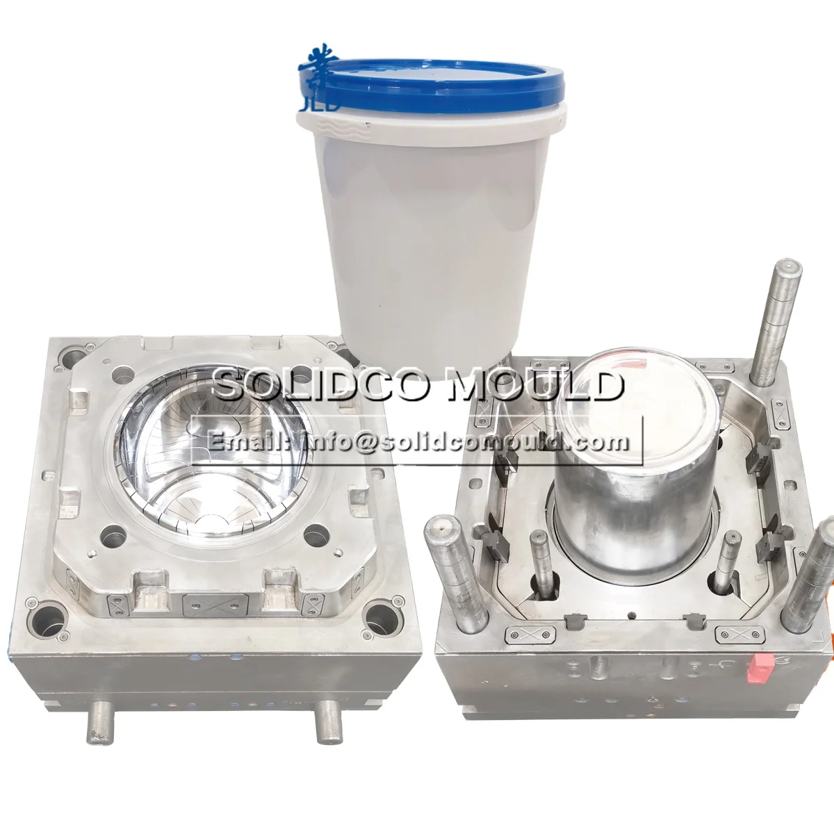 3.6L 4L 5L 10L 20L 5 types Gallon Customized Plastic Painting Paint Bucket injection Mould