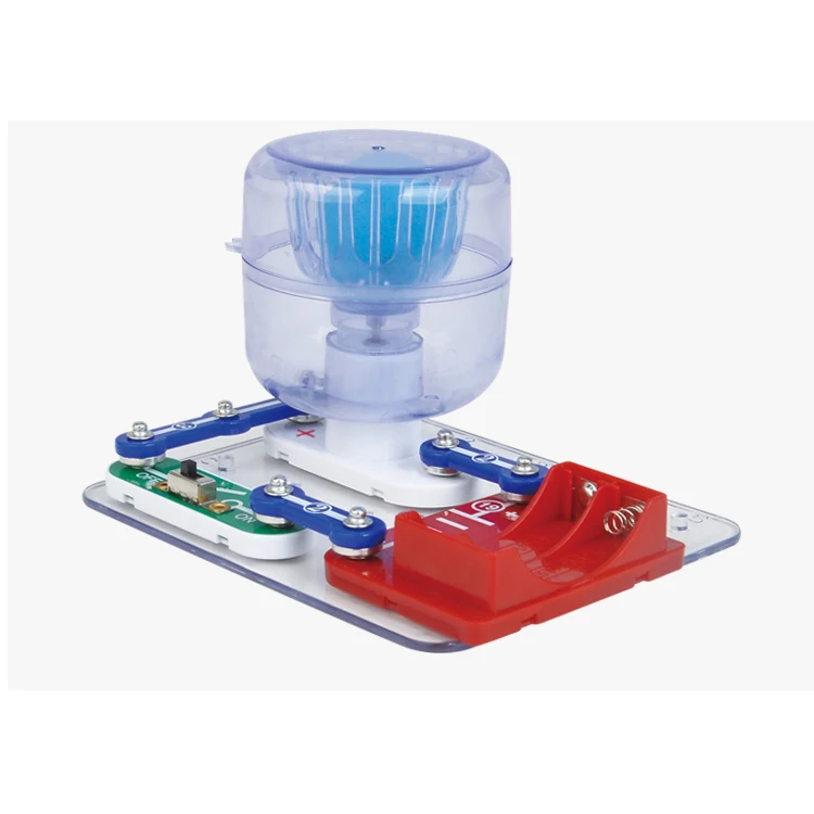 New circuit experiment kids stem diy toys educational puzzle balance building blocks board toy gift building blocks building toy