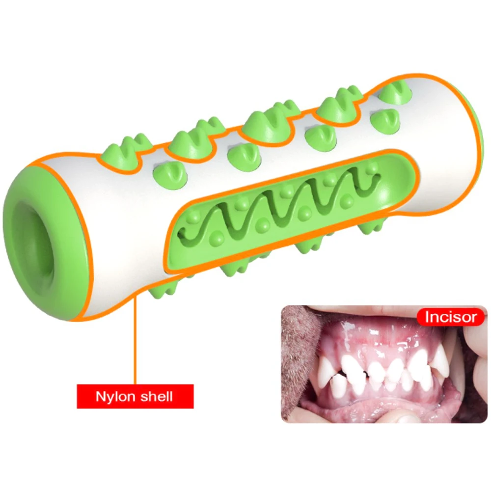 
Pet products wholesale manufacturer new hot style dog toy molar stick chew clean teeth dog toothbrush leakage food 