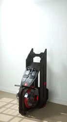 Friedrich Water Resistance Wood Rowing Machine Indoor Home Foldable Double Tracks Fitness Water Rower Popular device in GYM