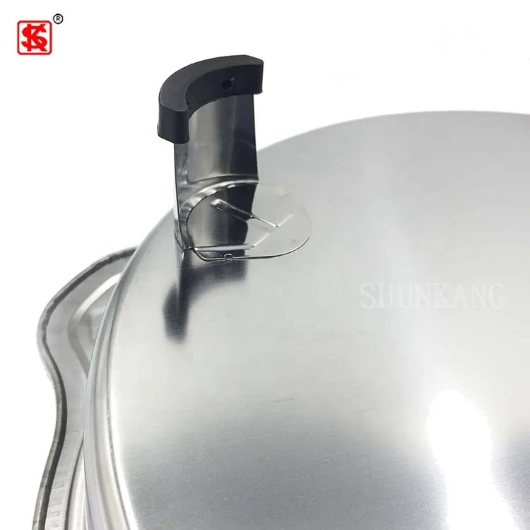 Hotel Stainless Steel buffet serving dish cheap Round chafing dish with lid