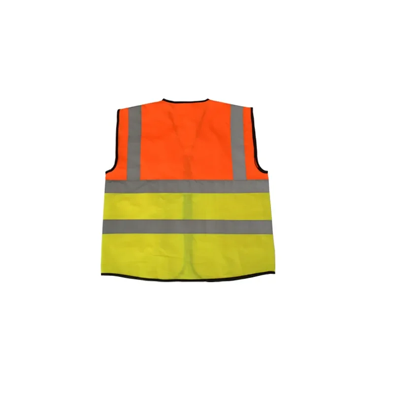 Customizable Multi Pocket Zip Industrial Safety Waterproof Security Reflective Jacket Vest