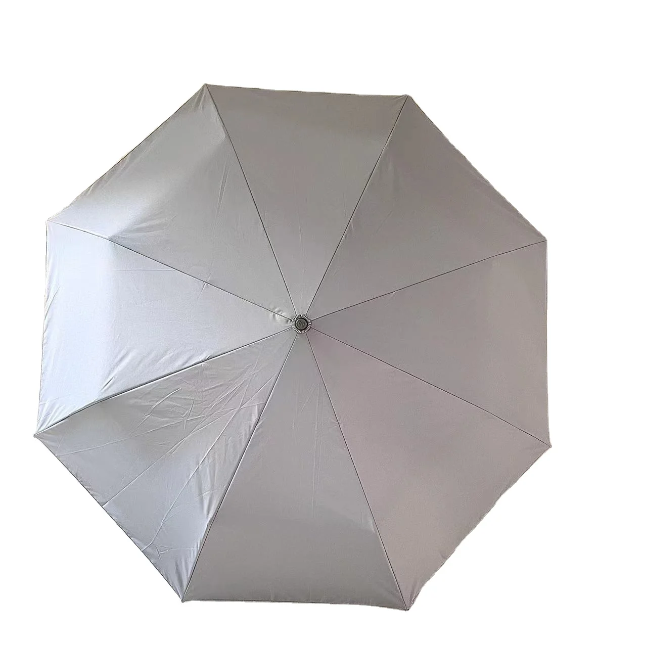 Nano Water Repellent Umbrella 3 Fold Manual Open Windproof Umbrella Carbon Compact Umbrella