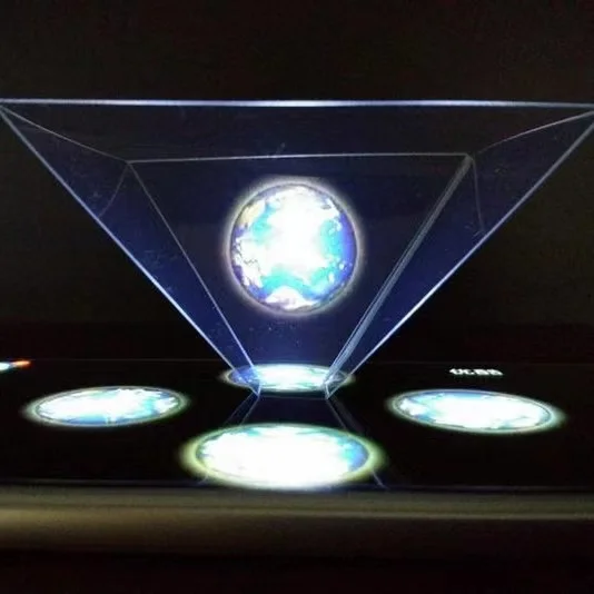 3d professional advertising hologram mini holographic projector 3d holographic projection