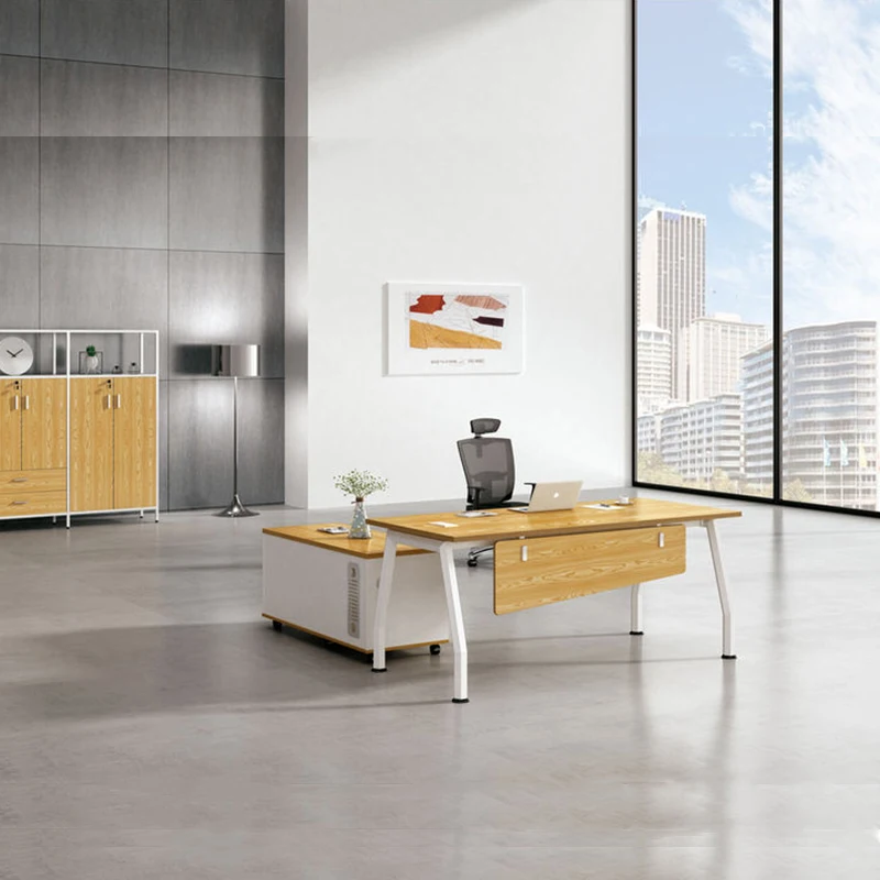 Индивидуальный дизайн офисная Рабочая станция на 2 человек офисные перегородки деревянная двухместная рабочая