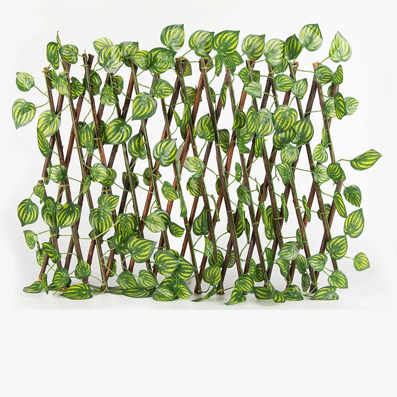 Plant Wall Grass Home Green For Outdoor Quality Decor Garden Fence Decoration Plants Artificial