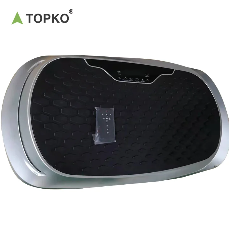 TOPKO Hot Selling 4D Body Vibration Plate Fitness Equipment Whole Body Exercise Vibration Machine for Home Gym Fitness