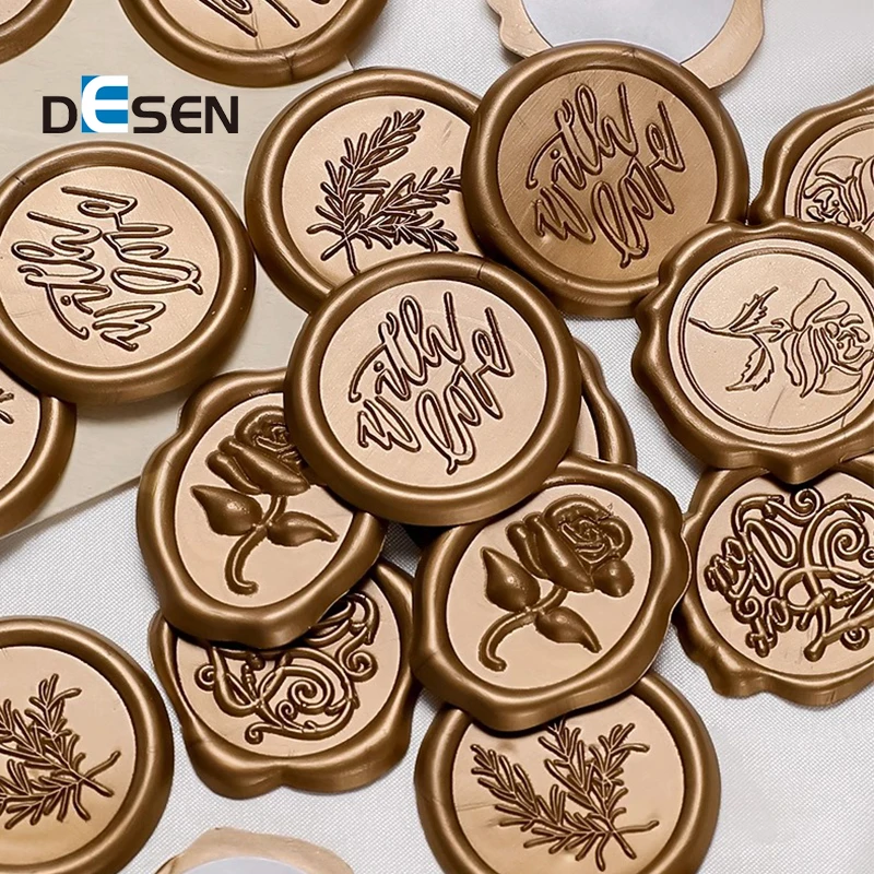 Самоклеящаяся самоклеящаяся наклейка для украшения логотипа DESEN