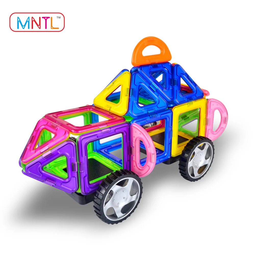 Развивающие diy Волшебный Магнит Детская Игрушка Магнитная строительство Конструкторы набор для