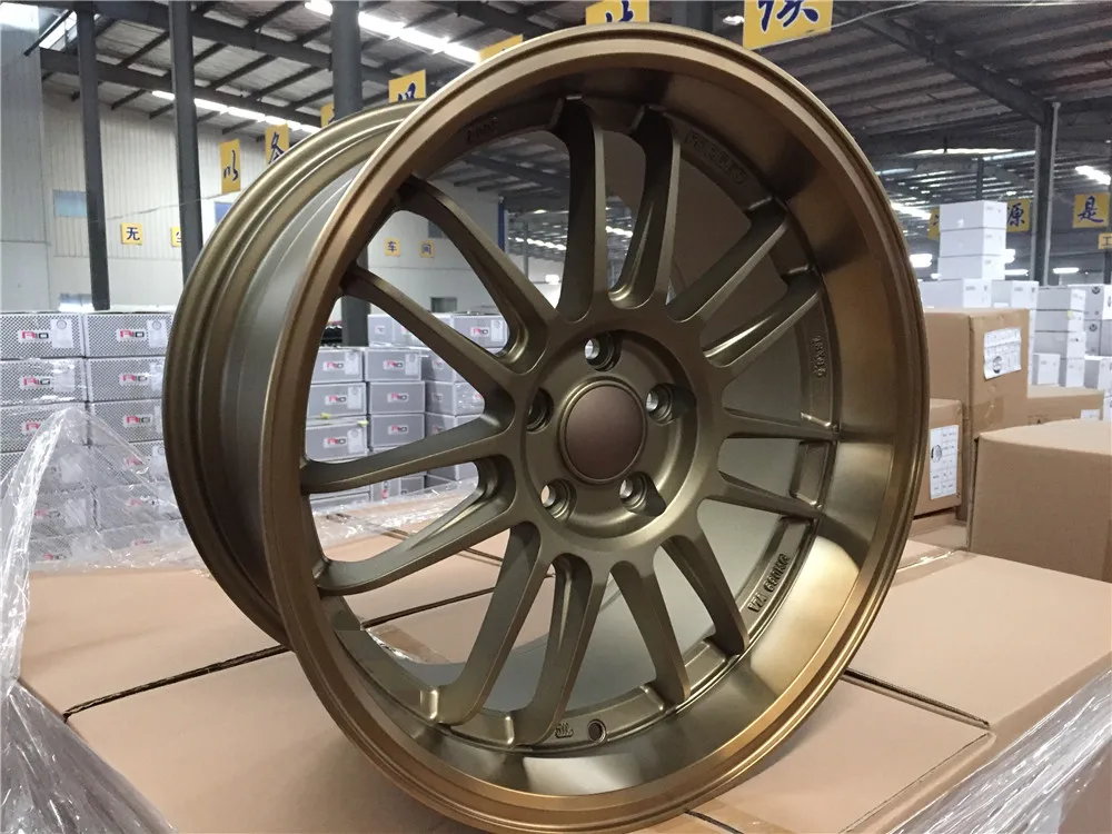 A008 Custom Hot Casting Aluminum 5x100 5x120 15 18 Inch Alloy Rim