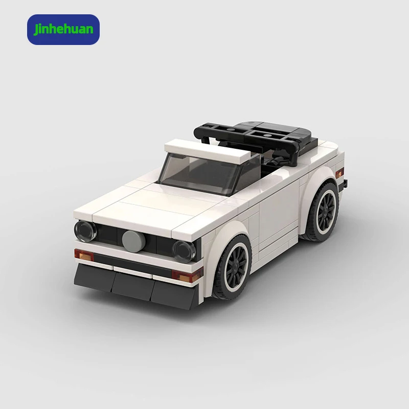 wholesale price diy toy moc bricks white building block sportcar for boys gift car building block sets