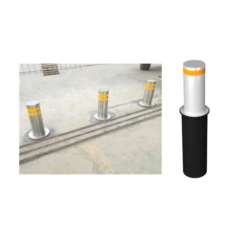 Automatic Bollard for Secure Entrances in Corporate Offices, Intelligent Access System
