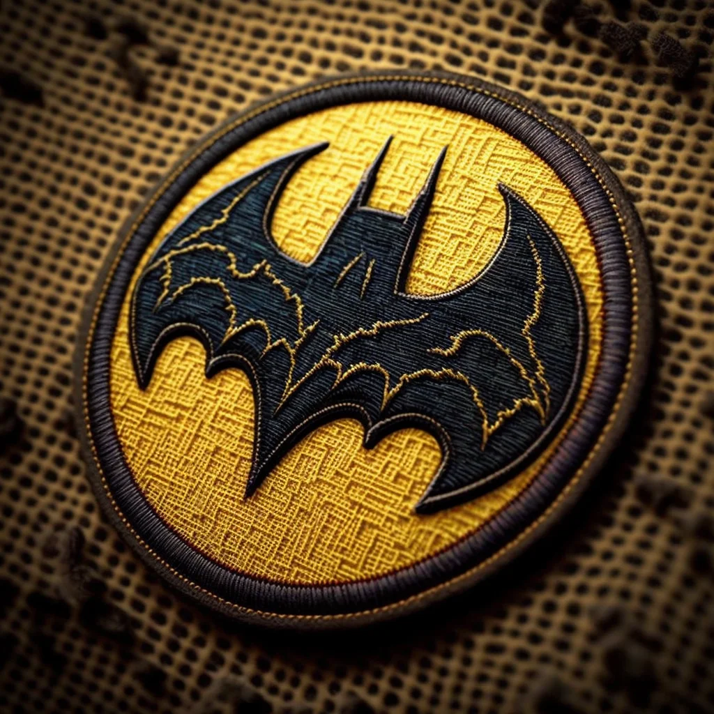 Nighttime Bat Constellation Patches Starry Nocturnal Zodiac Signs Connecting the Dots