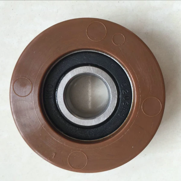 plastic/rubber coated/nylon/aluminium sliding door rollers/wheels with bearing 683