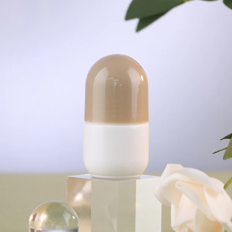 Empty Refillable Roll On Bottles Packaging PP Roller Ball 30ml 60ml 75ml 90ml Eco Friendly Plastic Roll On Bottle