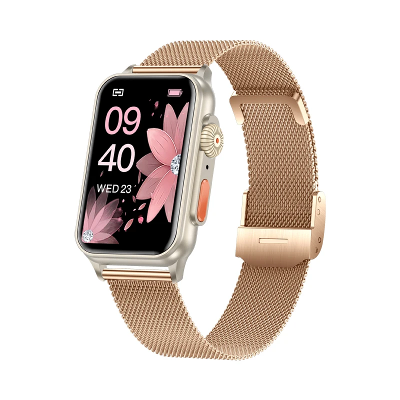 2023 Новый женский умный модный браслет H23 браслет с пульсометром и артериальным давлением женские ювелирные изделия умные часы BT call