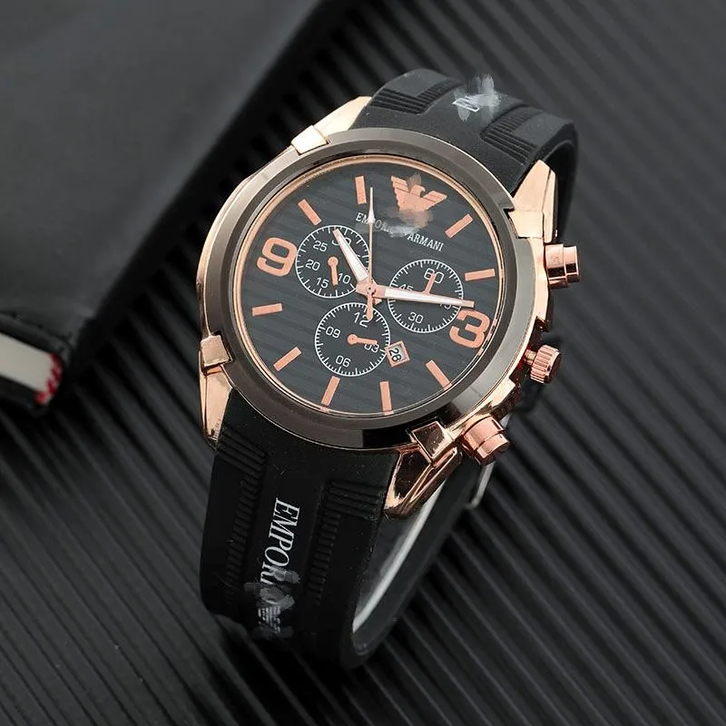 New men women general silicone sports brand luxury hot sports watch