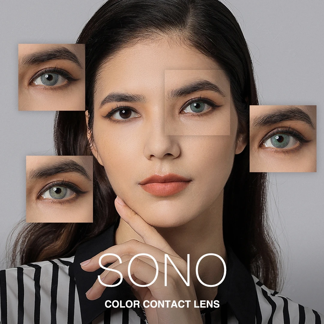 Freshgo New Arrival Wholesale SONO Color Eye Contact Lenses 1 Year Natural Soft Color Contacts